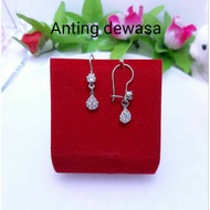 925 silver adult earrings water drop earrings 925 silver earring silver earring