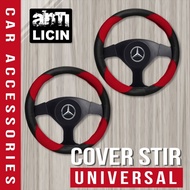 Mercedez Car Steering Wheel Cover benz CLA GLS Cclass Slc Eclass Red