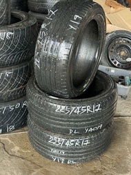 225/45R17 ดันลอป ปี19 ดอกสวยไซด์หายาก