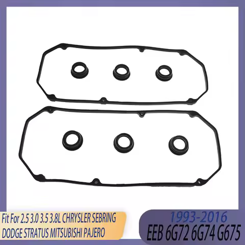 Engine Valve Cover Gasket Set Fit 2.5 3.0 3.5 3.8 L GAS EEB 6G72 6G74 6G75 For CHRYSLER SEBRING DODG
