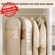 Space Saving Hanging Garment Bag With Self Compression Zipper,space Saver Closet T0s0