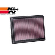 [KN Taiwan Authorized Distribution] K & N High Flow Air Filter 33-3122 K&N Air Filter Application: P