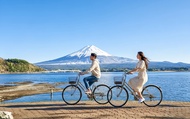 Tur sepeda di Danau Yamanaka Gunung Fuji & Danau Kawaguchi & Taman Arakurayama Sengen & Tur sehari k