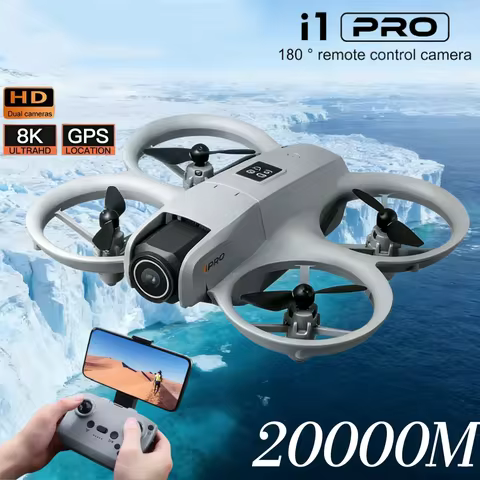 I1PRO Drone Professional 8K HD Camera With VR Glasses 5G Brushless FPV UAV Remote Control Avoidance 