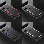 For Xiaomi Mi Mix 2s Mi Mix 3 Mi Mix 4 Phone Case Metal Frosted Back Shell Soft TPU Frame Casing Ultra-thin Anti-fall Aluminum Cover For Xiaomi Mi Mix 2s Case