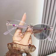(-0~-500) Photochromic Myopia glasses, color sensitive anti blue light glasses, female products with