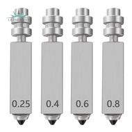 High  High Speed for  X Combo Integrated Hardened Steel Nozzles 4PK 0.25/0.4/0.6/0.8MM Quick-Swap De