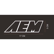 AEM Car Cutting Sticker