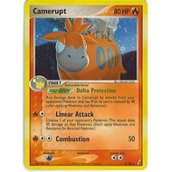 Pokemon camerupt trading card holo rare