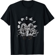 New Fashion Zodiac Sign Aries March April Birthday T-Shirt