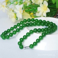 Malay Jade Jewelry Jade Emerald Jade Jade Jade Necklace Crafts Necklace HOZB