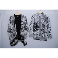 Cardigan batik Outer batik kimono Men & Women