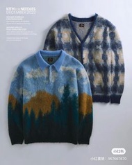 Needles Kith mohair 聯名海馬毛毛衣