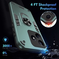 Casing for Realme Note 50 C51 C53 C55 C33 C31 C35 Narzo N53 N55, Shockproof Armor Casing for Anti-Fa