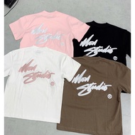 [ 330GSM THICK COTTON FABRIC STANDING FORM ] Mon Studio Form Boxy Fit T-shirt with 3D Embroidery, Un