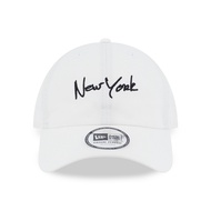 NEW ERA CASUAL CLASSIC ESSENTIAL NY棒球帽/ 白