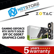 ZOTAC GAMING GEFORCE RTX 5070 TI SOLID SFF OC GDDR7 GRAPHICS CARD - ZT-B50710J3-10P
