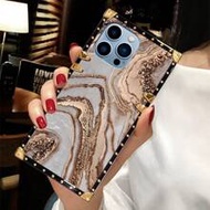 1pc Mountain Pattern Anti-Drop Fashion Phone Case Rectangular, European & American Style, Large Lens