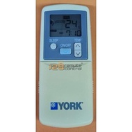 (Local Retail Shop) Used Genuine Original York AC AirCon Remote Control (Blue Button)