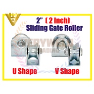 VERYWELD 2" Gate Roller with Bracket / Pagar Besi / Sliding Door / Gate Bearing