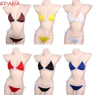 EDANA Swimsuit Beach Fashion Biquini Push-up Bra Cosplay Female Bathing Suit