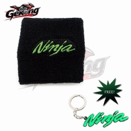 Motorcycle Universal Front Brake Fluid Reservoir Cover Sock Protection For Ninja 400 650 500 300 250