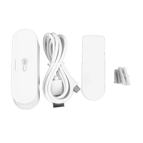 ZK40 for ZigBee Temperature Humidity Sensor Real Time Monitoring USB Power Supply for TUYA Smart