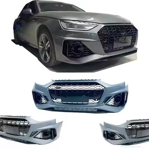 RS4 front bumper grille for A4 B9 allroad avant-garde 2021 design new RS4 bumper perfect accessory P