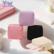 YANGWEN Toiletry Bag Sanitary Pad Pouch Pad Pouch Cute Cosmetic Storage Pouch Cable Case .