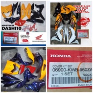 HONDA WAVE DASH /DASH 110 /DASH 110 (V1) COVER SET 100% ORIGINAL  WITH STICKER HONDA,ADA STICKER