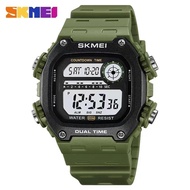 SKMEI 2126 Mens Fashion 5Bar Waterproof Stopwatch Wristwatch Alarm montre homme Back Light Dightal C