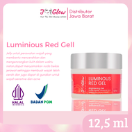 Jglow Skincare Beauty Luminious Red Gell Jelly Whitening Cream Skin Kecantikan Glowing Serum & Peraw