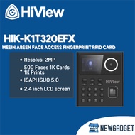 MESIN HIVIEW HIK-K1T320EFX ABSENCE MACHINE FACE ACCESS FINGERPRINT RFID CARD