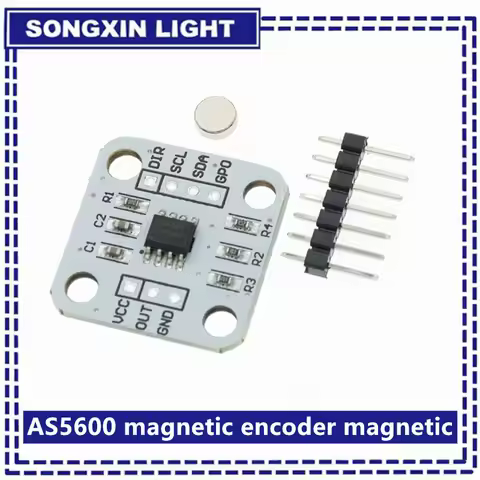 SAMIROB AS5600 magnetic encoder magnetic induction angle measurement sensor module 12bit high precis
