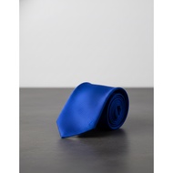 7.5 cm horizontal silk tie in cobalt Blue