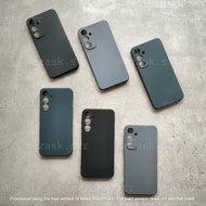 (SANDSTONE) Softcase Samsung A35 / A55 5G | Casing Sand TexturedPOLOS | Samsung Galaxy A55 5G Anti-S