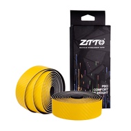 ZTTO Carbon fiber pattern highway handlebar with Stagen bicycle Fixie steering box with anti-skid sh