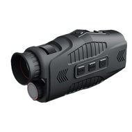 การล่าสัตว์กลางแจ้งออปติคอลอินฟาเรด1080P อุปกรณ์กล้องส่องทางไกลมองกลางคืนแบบตาเดียวดิจิตอลอินฟราเรด5