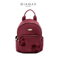 GIAMAX Nylon Embroidery Floral Backpack - JBP1133NN3ML3