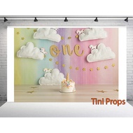 Canvas painting 1m5x2m - Baby photo backdrop 89