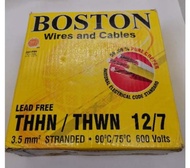 BOSTON ORIGINAL THHN 12/7(3.5mm) STRANDED WIRE (150 meters)