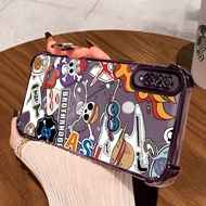 HP Phone Case for OPPO A31 2020 A8 Case Anime Luffy Case airbag Thin Silicone Case Softcase Cooling 