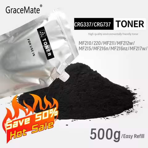 Toner Cartridge Powder Laser Refill for Canon CRG137/337/737 MF210 MF211 MF212W MF215 MF216N MF217w 