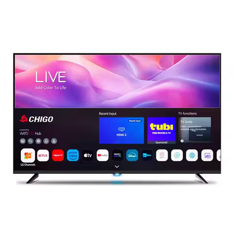 Smart AndroidTV4K UHD - 55-100 Inch Mini-LED QLED Television, 120Hz, HDMI 2.1, Dolby Vision, Wi-Fi 6