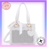 [ALL DAY Shining] Ita Bag Clear Pocket Tote Bag Shoulder Bag Heart Sweet Handbag Ita Bag Ita Bag Con