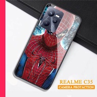 Softcase Glass Kaca REALME C35 - Casing hp REALME C35 [ S16 ].