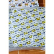 Ramly Pattern Burger Wrapping Paper Kebab Food (Pack Of 100 Sheets)