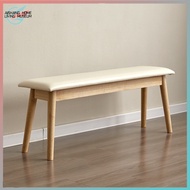 Dining Chair Bench Solid Wood Bench Living Room Dining Stool Modern Light Luxury Log Bench Bench Wal