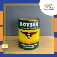 ❃Boysen Quick Drying Enamel White B600 Gallon Size (Wood/Metal Paint)