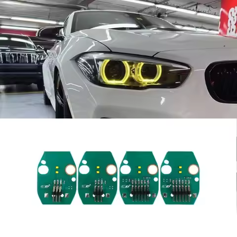 DRL LED Modules Angel eyes yellow For BMW 1 SERIES F20 F21 LCI 116i 118i 120i 125i 116d Headlight 63